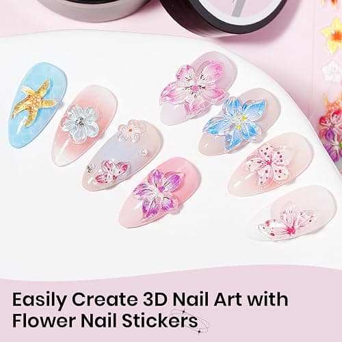 SUPWEE 3D Nail Sculpting Gel, Clear Molding Gel for Nail Art Non-Sticky for Extension Carving with Nail Stickers & Silicone Pen Suitable for DIY Manicure Home thumbnail 2