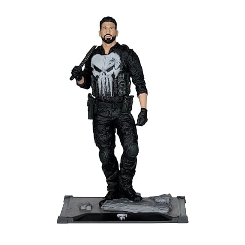 McFarlane Marvel Studios The Punisher 1:10th Scale Collectible Toys - Image 1