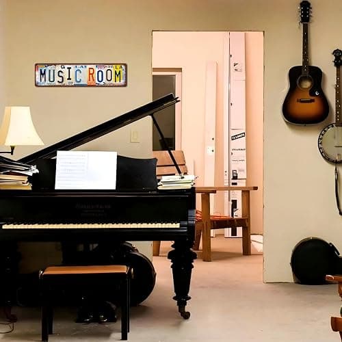 Vintage Little Man Cave Wall Decor Play Room Street Signs Kids Metal Tin Signs 16 x 4 Inches thumbnail 4