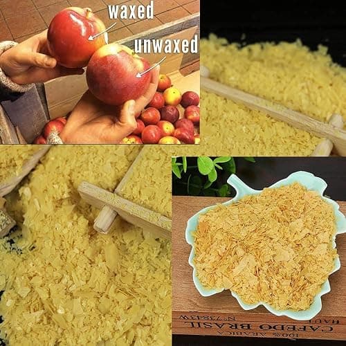 TooGet Carnauba Wax Flakes, Natural Multipurpose Wax Bulk for Craft DIY, Candle Making, Wood Polishing - 16 OZ thumbnail 6