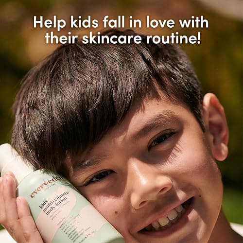 Evereden Kids Multi-Vitamin Body Lotion (6.7 fl.oz., Cool Peach): Gentle & Non-Toxic Moisturizing Kids Lotion | Nourishing & Protective Lotion for Kids thumbnail 4