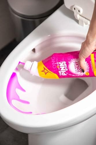 The Pink Stuff Miracle Toilet Cleaner, 750ml – Powerful Stain-Removing Gel for a Sparkling Clean Bowl – Eliminates Limescale, Tough Stains & Odors with Fresh Rhubarb Scent thumbnail 7