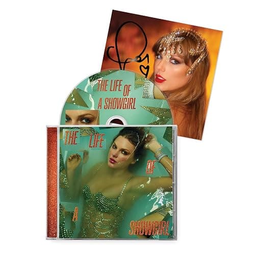 The Life of a Showgirl W/ Hand Signed Photo 1 4.7" x 4.7" Taylor Swift - Image 1
