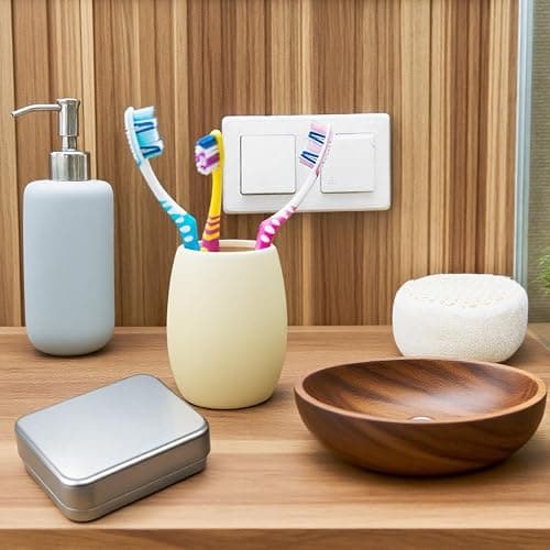 Tyqour Aluminum Travel Soap Dish with Lid, Portable Travel Soap Case, Self Draining Travel Metal Soap Tin, Travel Soap Box for Camping Home Bathroom Or Travel thumbnail 4