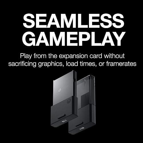 Seagate Storage Expansion Card 2TB Solid State Drive - NVMe SSD for Xbox Series X|S, Quick Resume, Plug & Play, Licensed (STJR2000400) Black thumbnail 5