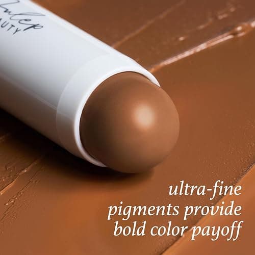 Julep Skip the Brush Cream to Powder Bronzer & Contour Stick - Melted Cocoa Medium skin tones - Long Lasting Blendable and Buildable Color -Multi-Use 2-in-1 Blush and Lip Makeup Stick thumbnail 7