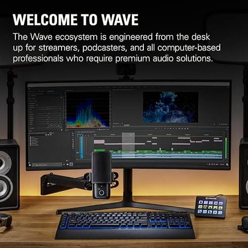 Elgato Wave Mic Arm LP - Premium Low Profile Microphone Arm with Cable Management Channels, Desk Clamp, Versatile Mounting, and Fully Adjustable – For Podcasting, Streaming, Gaming, and Home Office thumbnail 8