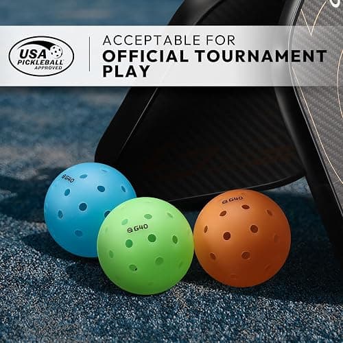 A11N Luminous Pickleballs - High Visibility, Light Up Outdoor Pickleball Balls for Nighttime- Durable and Fun Glow in The Dark Pickleball thumbnail 5