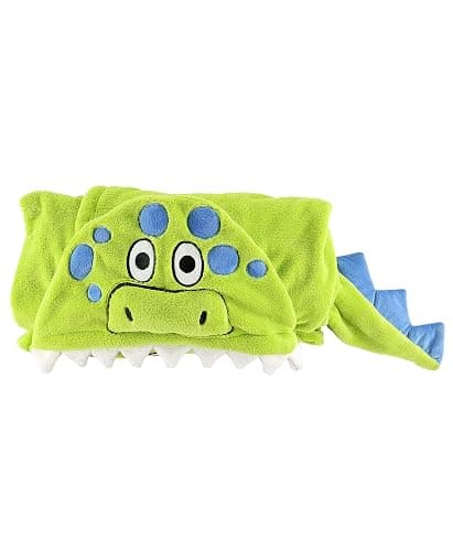 Lazy One Wearable Hooded Blanket for Kids, Animal Hooded Blanket (Dinosaur) thumbnail 4