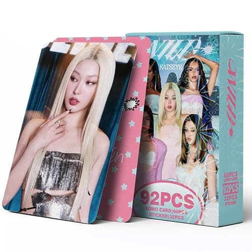 KPOPBTS KATS 60 PCS Album WILD Photocards Set, Kpop Gift Merch for EYEKONS‌ Boys and Girls - Image 1