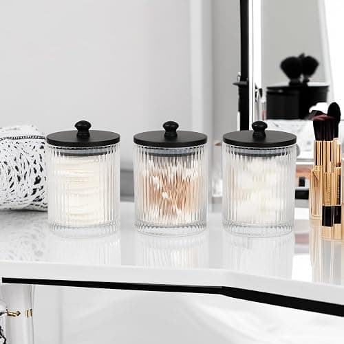 Glass Bathroom Jars thumbnail 2