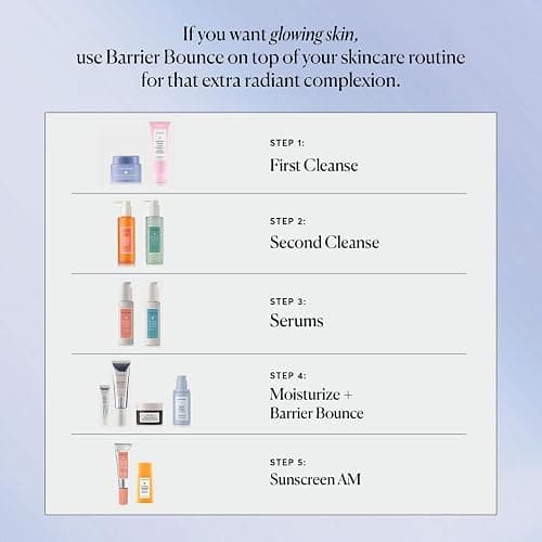 Naturium Barrier Bounce Serum, Plumps & Hydrates Face, Neck & Chest, Hydration Booster & Skin Care with Squalene & Ceramide Complex, 1.7 fl oz thumbnail 6