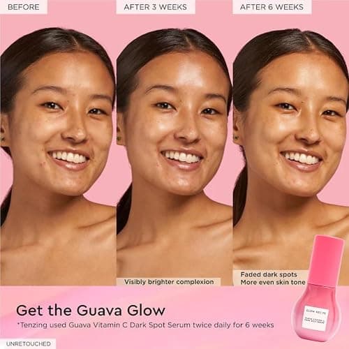 Glow Recipe Soothe, Glow & Bright Gift Set - Niacinamide Dew Drops Illuminating Primer & Avocado Ceramide Facial Serum & Guava Dark Spot Serum - Korean Skincare Travel Kit (3 Count) thumbnail 6