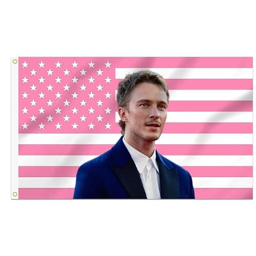 Shmbada Drew Starkey Rafe Cameron 3x5 Foot Decorative Flag with 2 Brass Grommets for Outdoor Indoor, Double Stitched, Wall Hanging Room Decor Tapestry, College Dorm Room Porch Outside Decorations - Image 1