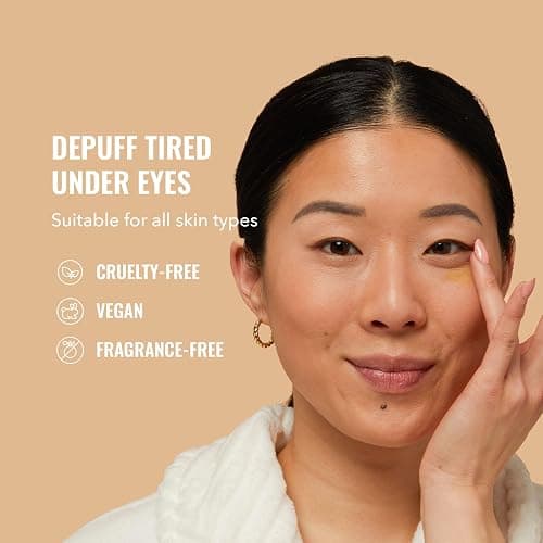 Good Molecules Yerba Mate Wake Up Eye Gel - Hydrating Under Eye Gel Cream with Hyaluronic Acid and Caffeine - Target Dark Circles and Puffiness - Skin Care for Face thumbnail 2