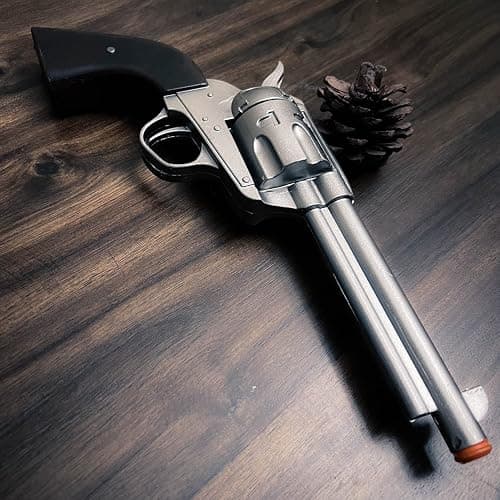 12.5 Inch Wild West Costume Prop Redemption Classic Foam Western Revolver Cowboy Sheriff thumbnail 5