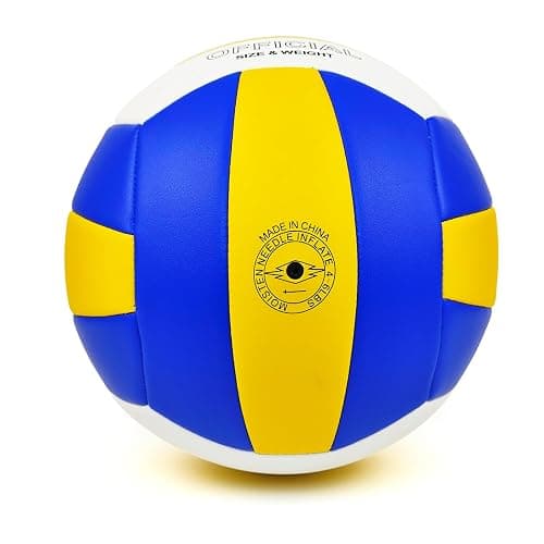 UERMAPTE Official Size 5 Volleyball Thickened Waterproof PU Anti-Burst Design for Indoor Beach and Pool Training for Beginner Teenager Adult thumbnail 3