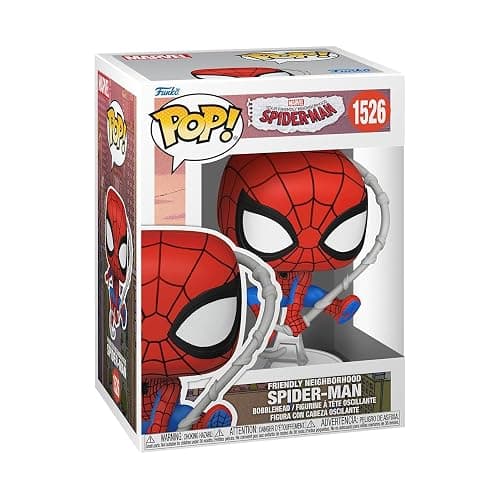 Funko Pop! Marvel: Friendly Neighborhood Spider-Man - Spider-Man - Collectable Vinyl Figure - Gift Idea - Official Merchandise - Toys for Kids & Adults - Cartoons Fans - Image 1