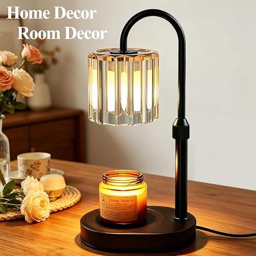 Lukasa Candle Warmer Lamp, with Timer Dimmer Adjustable Height, Home Decor, Room Decor, Wax Melt Warmer for Candles, Gifts for Mom, Gifts for Mother's Day, Birthday Gifts for Women thumbnail 8
