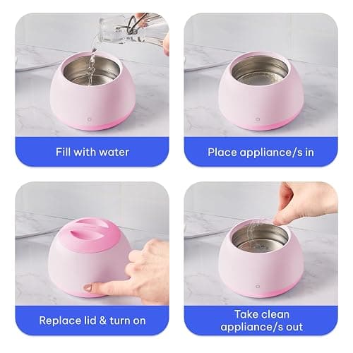 Zima Dental Pod: Ultrasonic Retainer Cleaner. The Original Retainer Cleaner Machine, Aligner Cleaner, Nightguard Cleaner, Mouthguard Cleaner, Denture Cleaner. Ultrasonic Cleaner For Oral Dental Care thumbnail 4