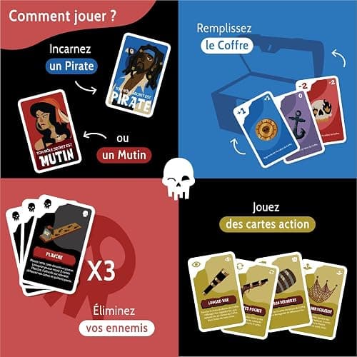 SAVANA Traitres à Bord - Jeu de société - Grand Prix du Jouet 2023 - Jeux à identité secrète - Jeu de Voyage et de Poche - Jeu de Cartes dès 10 Ans thumbnail 3