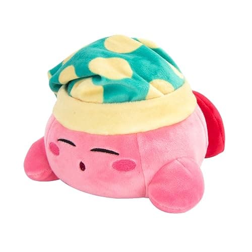 Club Mocchi Mocchi- Kirby Plush - Sleeping Kirby Plushie - Squishy Toys - Collectible and Cute Stuffed Animals - Gaming Gifts and Game Room Decor - Video Game Collectibles - 6 Inch thumbnail 4