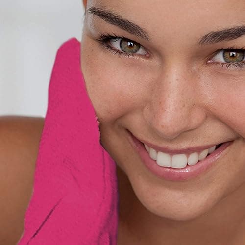 Original Kessa Exfoliating Glove - Lively Pink - Microdermabrasion Exfoliating Mitts, Removes unwanted dead skin, dirt and grime and Keratosis Pilaris. Great for spray tan removal. 1 unit thumbnail 6