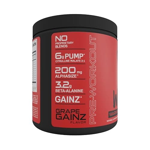 Bucked Up - Woke - HIGH STIM Pre Workout - Best Tasting - Focus Nootropic, Pump, Strength and Growth, 30 Servings (Grape) thumbnail 3