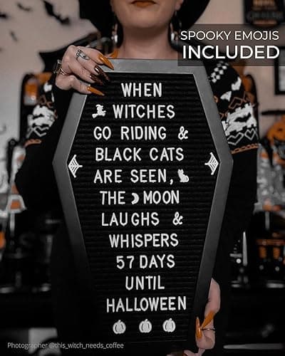 Coffin Letter Board  thumbnail 4