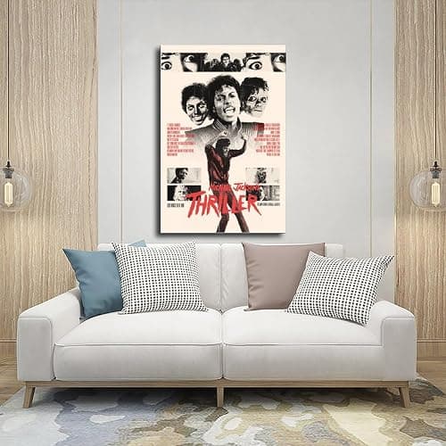 ZCXH Michael Jackson Classic Singers (1) Canvas Poster Wall Art Print Picture Paintings Unframe-style12x18inch(30x45cm) thumbnail 5