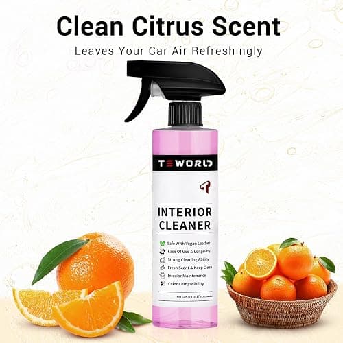Tesla Seat Cleaner Remover Stain Biodegradable, Safe on White & Black Vegan Leather, Tesla Interior Cleaning Products for Seats, Console, Dash, Tesla Model 3/Y/S/X Accessories for 2025 | 2026 thumbnail 6
