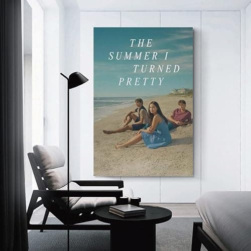 Teleplay The Summer I Turned Pretty Canvas Poster Canvas Wall Art Poster For Room Aesthetic And Decor Poster For Bedroom Living Room Bathroom Kitchen Office Decor 08x12inch(20x30cm) Unframe-style thumbnail 3