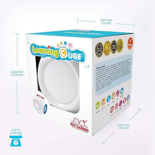 BEST LEARNING Learning Cube - Educational Musical Activity Center Block for Infants Babies Toddlers 6-12 Month and up - Toys for 1 Year Old - First Birthday Present for Boy and Girl thumbnail 7