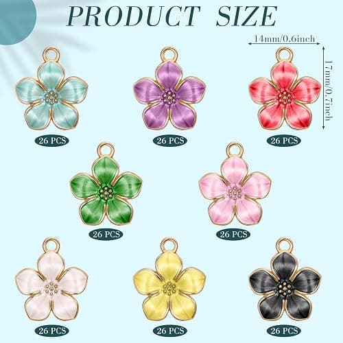 Bucherry 208 Pcs Letter Metal Charms for Jewelry Making Mix Initial Double Side Charms for DIY Bracelet Necklace Making thumbnail 2