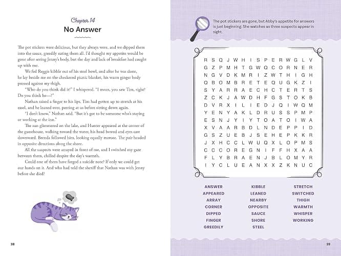 Murder on Vacation: Book 4: Solve the Puzzles―and the Plot of a Cozy Bed and Breakfast Mystery! (A Cranberry Creek Word Search Mystery) thumbnail 4