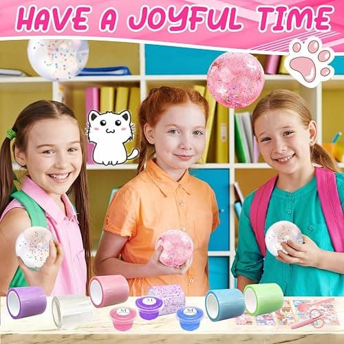 Nano Tape Bubble Kit for Kids, Squishy Maker Making Kit, Birthday for 4 5 6 7 8 9 10 Year Old Girls Girl Grandkids, Kids Toys for Girls 4-6 6-8 8-10 10-12 thumbnail 7