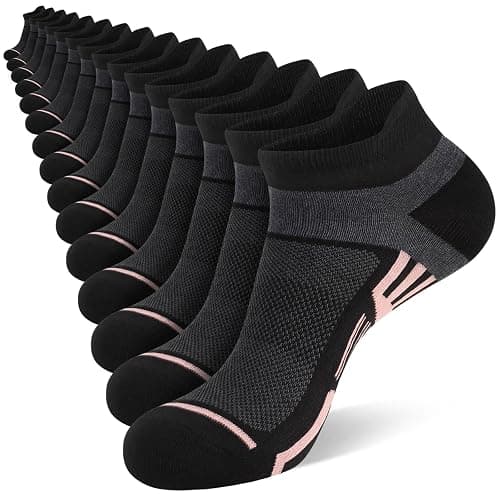 shnn 10/15 Pairs Womens Ankle Socks Lightweight Breathable Casual Low Cut Socks for Women With Heel Tab - Image 1