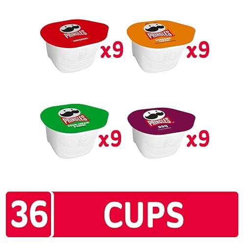 Pringles Potato Crisps Chips, Snack Stacks, Lunch Snacks, Variety Pack (36 Cups) thumbnail 4