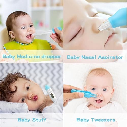 Baby Healthcare and Grooming Kit for Newborn Kids, 24PCS Upgraded Safety Baby Care Kit, Newborn Nursery Health Care Set, Baby Care Products thumbnail 8