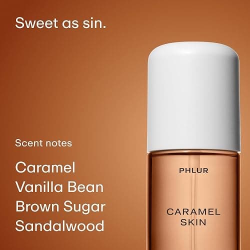 PHLUR Sweet Skin Trio ($78 Value) - Exclusive 3pc Travel Size Body Mist Set ft. Vanilla Skin, Heavy Cream, Caramel Skin (3 x 3 fl oz) thumbnail 6