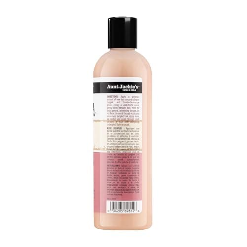 Aunt Jackie's Curls and Coils Knot On My Watch Instant Hair Detangling Therapy for Natural Curls, Coils and Waves, Enriched with Shea Butter, 12 oz thumbnail 7