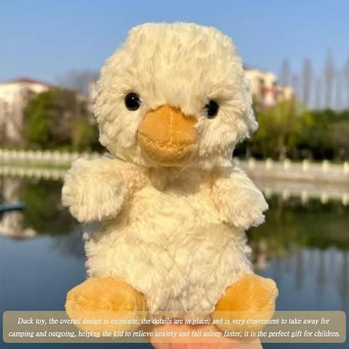 JNGTKL Duck Teddy, 15cm Duck Toy, Yellow Duck Plush, Soft Plush Toy, Sweet Duck Doll, Small Duck Lovely Doll, Warm Plush Duck Gifts For Valentine's Day Children's Day Birthday thumbnail 5