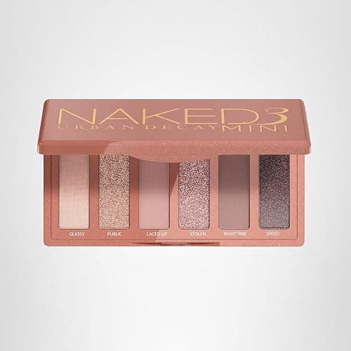 URBAN DECAY Naked 3 Mini Eyeshadow Palette - 6 Soft Pink Shadows, Multi-Use Matte & Shimmer Finishes, Ultra-Blendable Everyday Rosy Neutrals, Long-lasting Up to 12HR Wear, Travel Makeup with Mirror thumbnail 10