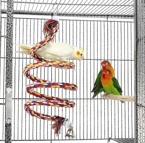 Yaheetech Large African Grey Parrot Bird Cage for Budgies/Conures/Parakeets with Detachable Stand thumbnail 7