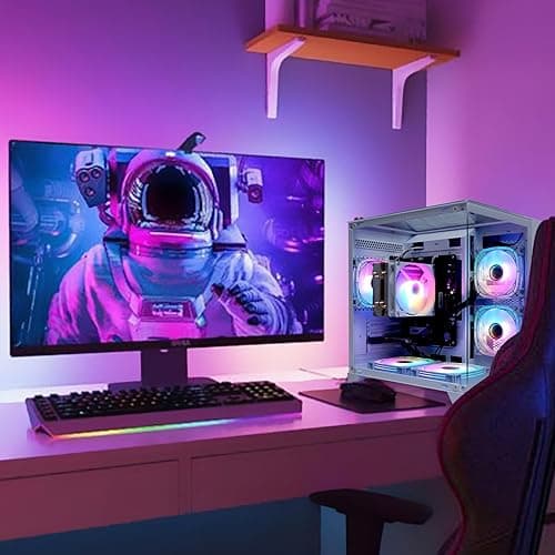 LXZ Desktop Computer, R5 5600G, 4.4GHz, 16GB DDR4, 1TB NVMe SSD, WiFi & Win 11 thumbnail 9