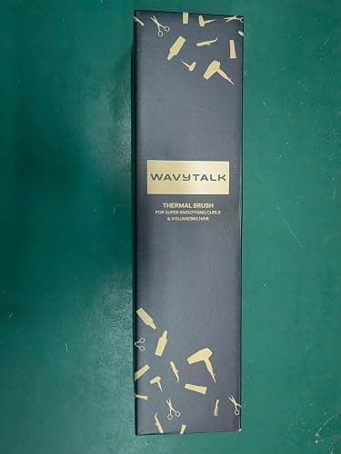 Wavytalk Thermal Brush, Blowout Boost Ionic Heated Hot Round Brush, to Make Hair Smoother & Shinier, Easy to Use & Less Damage, 38mm Barrel, 5 Temperature Settings, Dual Voltage, UK Plug, Rose Gold thumbnail 9