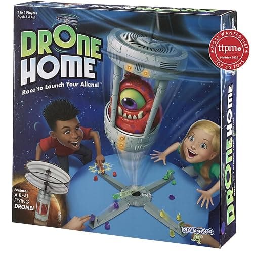 Drone Home — First Ever Game with a Real, Flying Drone — Great, Family Fun — for 2-4 Players — for Ages 8+ thumbnail 7