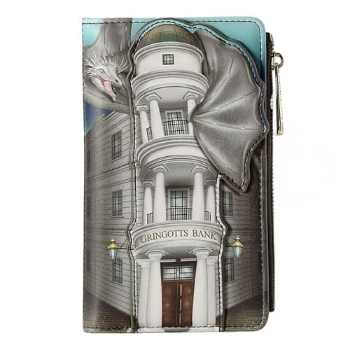 Loungefly Harry Potter Gringotts Bank and Dragon Wallet - Image 1