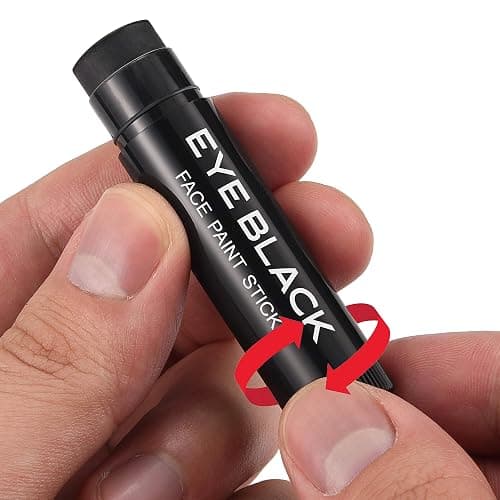 CCbeauty 12 Pack Eye Black Stick for Baseball Football Softball Lacrosse, Anti-Glare Eyeblack, Waterproof, Last All Game, Smooth Application, High Pigmented Color, 10 Multicolors thumbnail 7