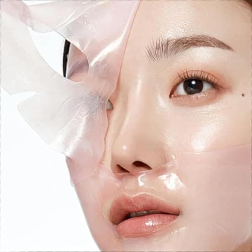 Passion Unique Bio-Collagen Deep Face Mask, Self-Radiant Skin, Hydrating, Pore Minimizing+Balance, Yeast Extract, Young forever Happiness transformation Premium Skincare No more Spa (Pack of 4) - Image 1